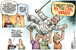 CONFEDERATE SYMBOLS  by Rick McKee