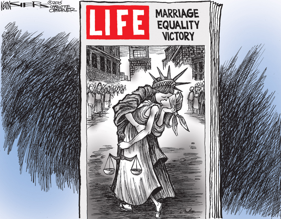  MARRIAGE EQUALITY VICTORY by Kevin Siers