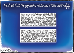 MARRIAGE RULING by Joe Heller