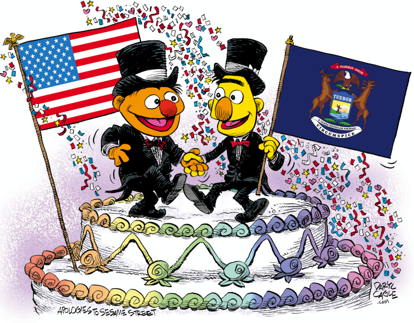 Michigan Marriage Equality Celebration