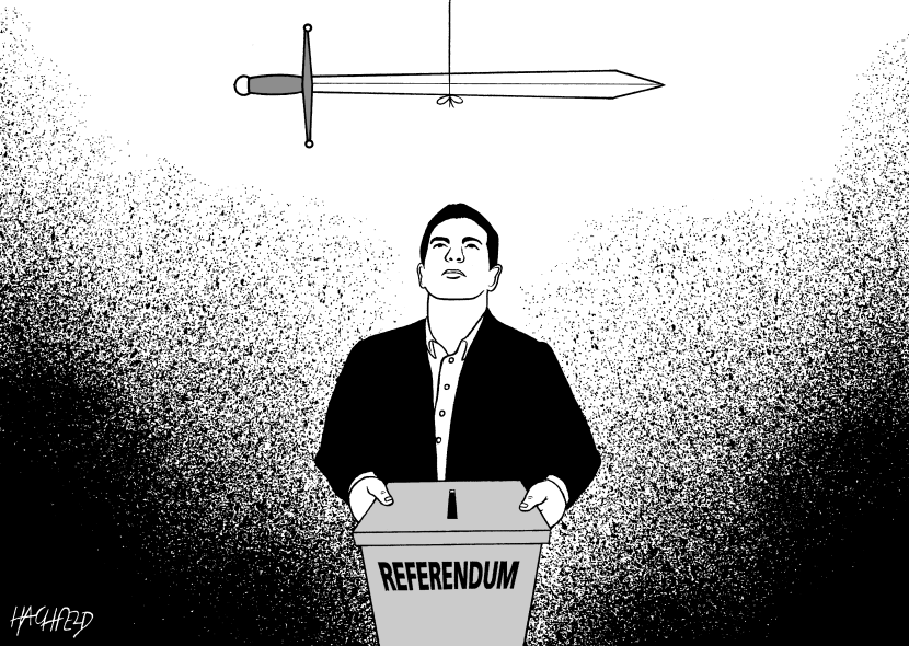 Tsipras before referendum