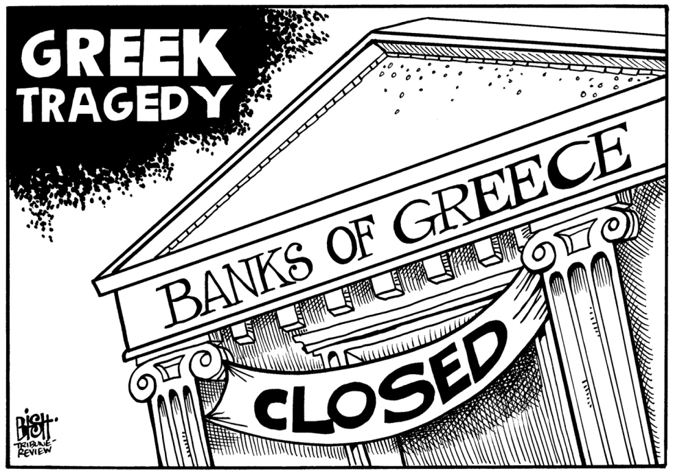 GREEK TRAGEDY, B/W
