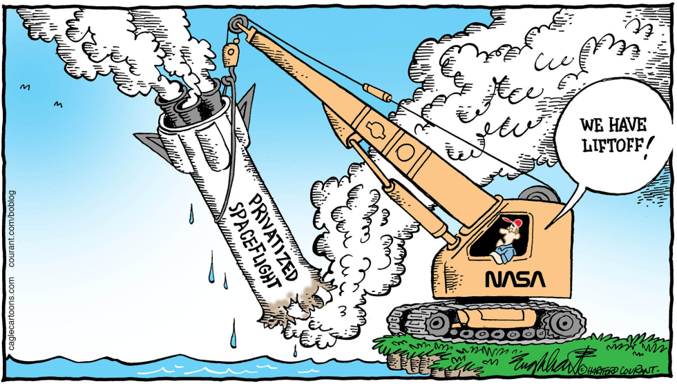 NASA Rocket ExplodesCOLOR