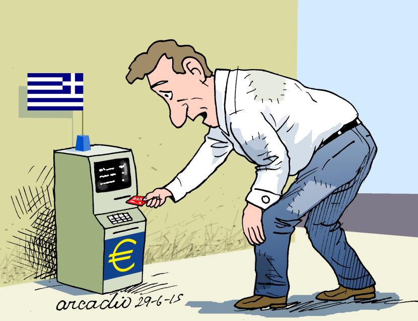 La crisis los bancos los griegos
