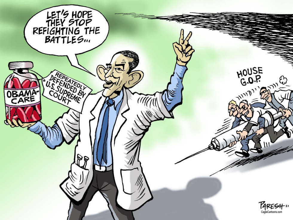  OBAMACARE VICTORY by Paresh Nath