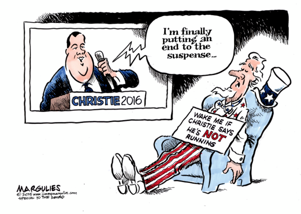 Christie announces color