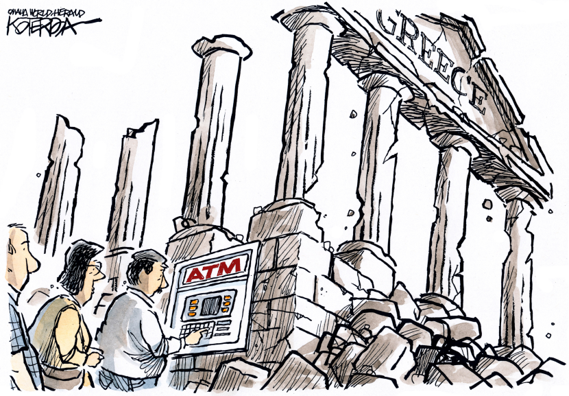 Crumbling Greece