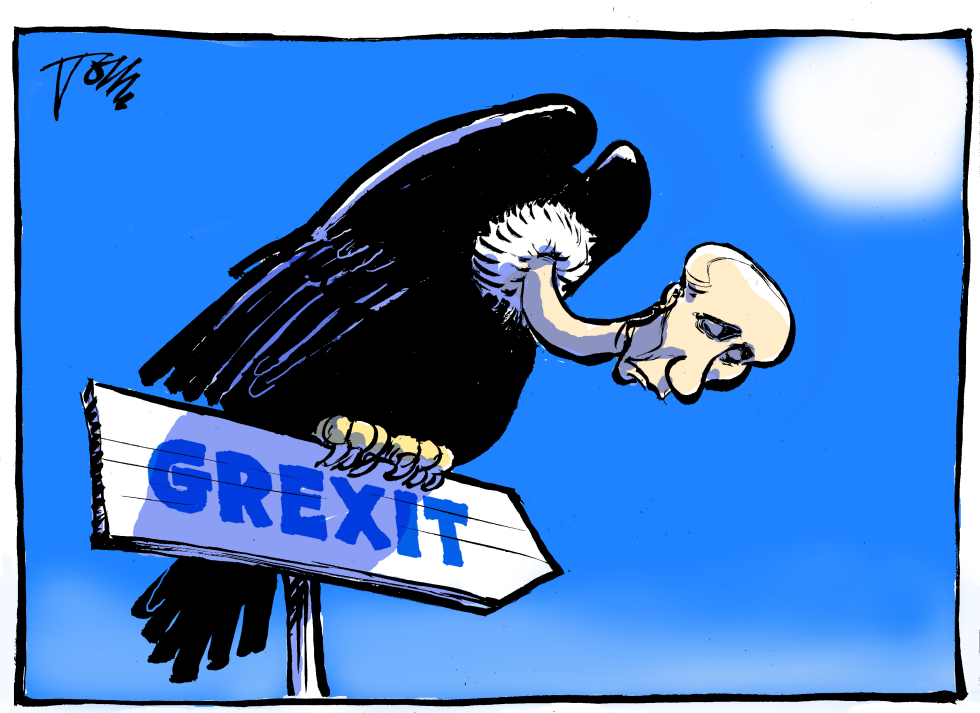 Putin And Greece Cartoons