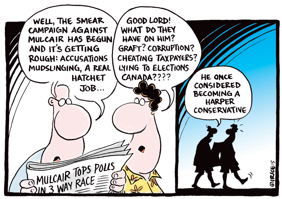 Smear Campaign on Mulcair