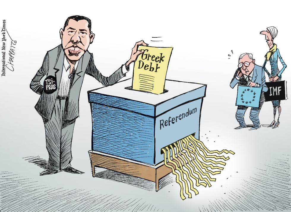 The Greeks are voting