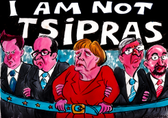 I AM NOT TSIPRAS by Christo Komarnitski