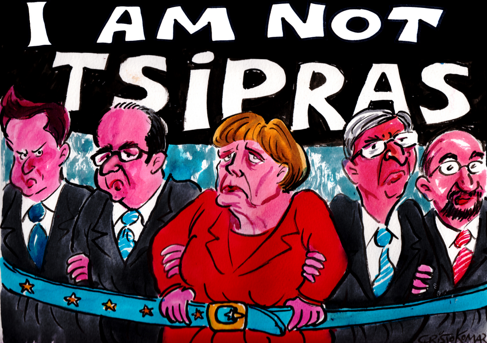  I AM NOT TSIPRAS by Christo Komarnitski