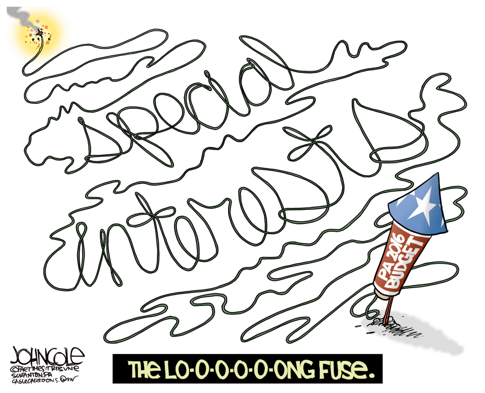 LOCAL PA -- State budget process COLOR