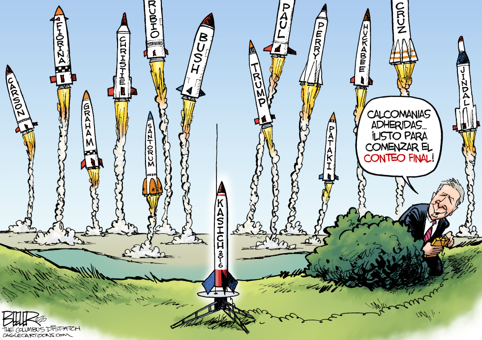  LANZAMIENTO 2016  by Nate Beeler