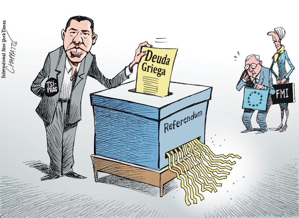 Los Griegos votaron