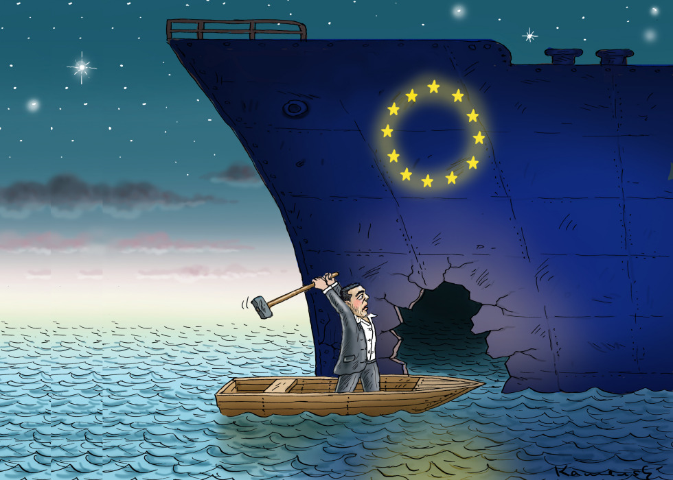 democracy destroer Tsipras