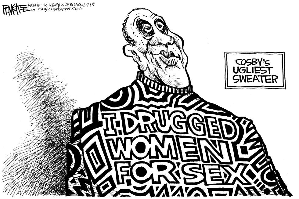  COSBY UGLY SWEATER by Rick McKee