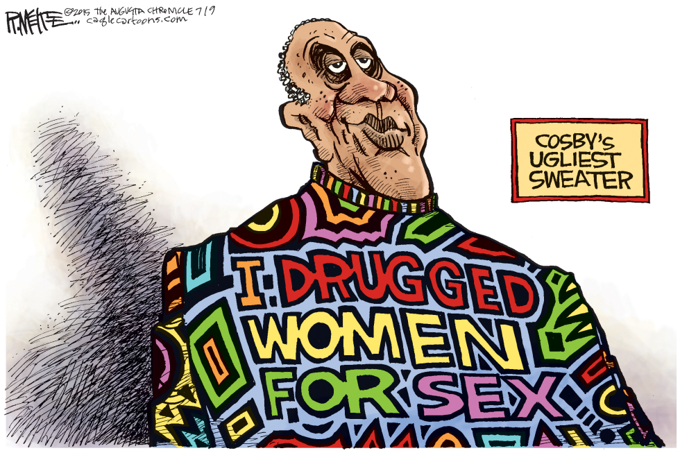  COSBY UGLY SWEATER  by Rick McKee