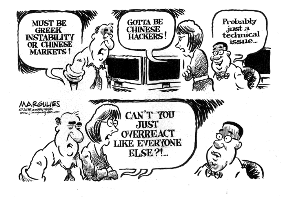 Wall Street trading disruption