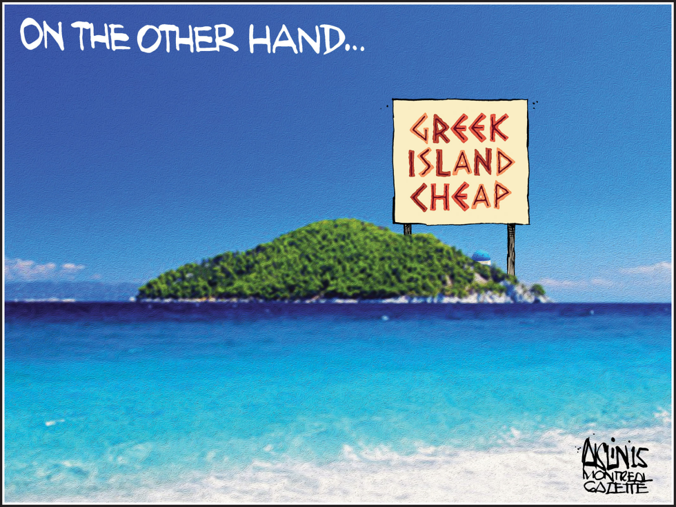 Looking at the positive side of the Greek crisis