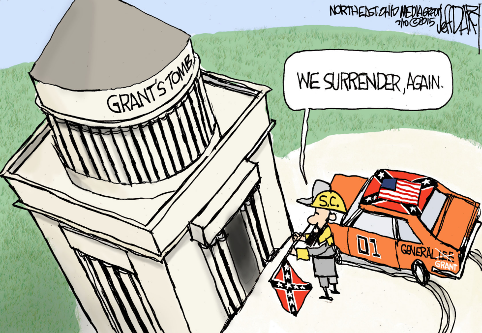 South Carolina takes down the flag