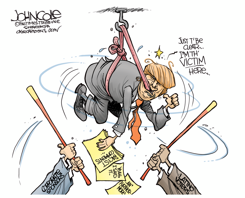 Trump piñata COLOR