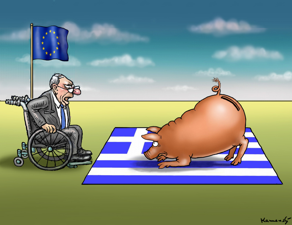 THE GREEK PIGGY BANK