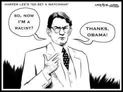RACIST ATTICUS FINCH by J.D. Crowe