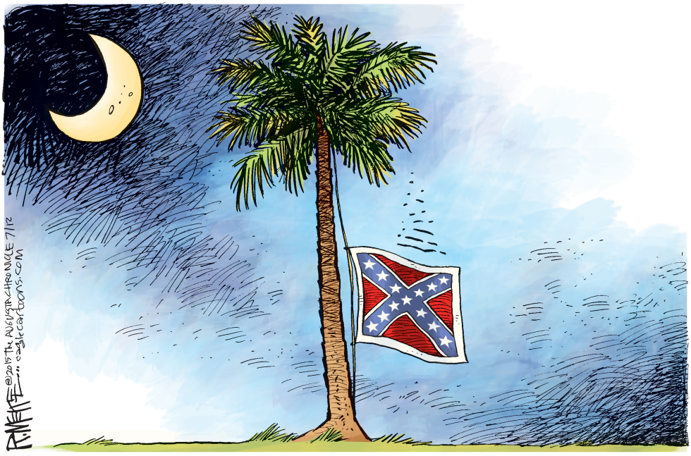 Bandera de South Carolina / COLOR