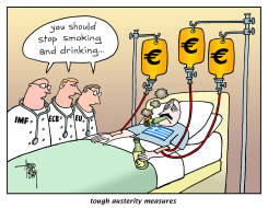AUSTERITY MEASURES by Arend Van Dam