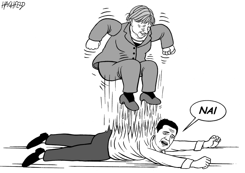 Merkel punishes Tsipras