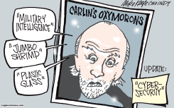 OXYMORONS  by Mike Keefe