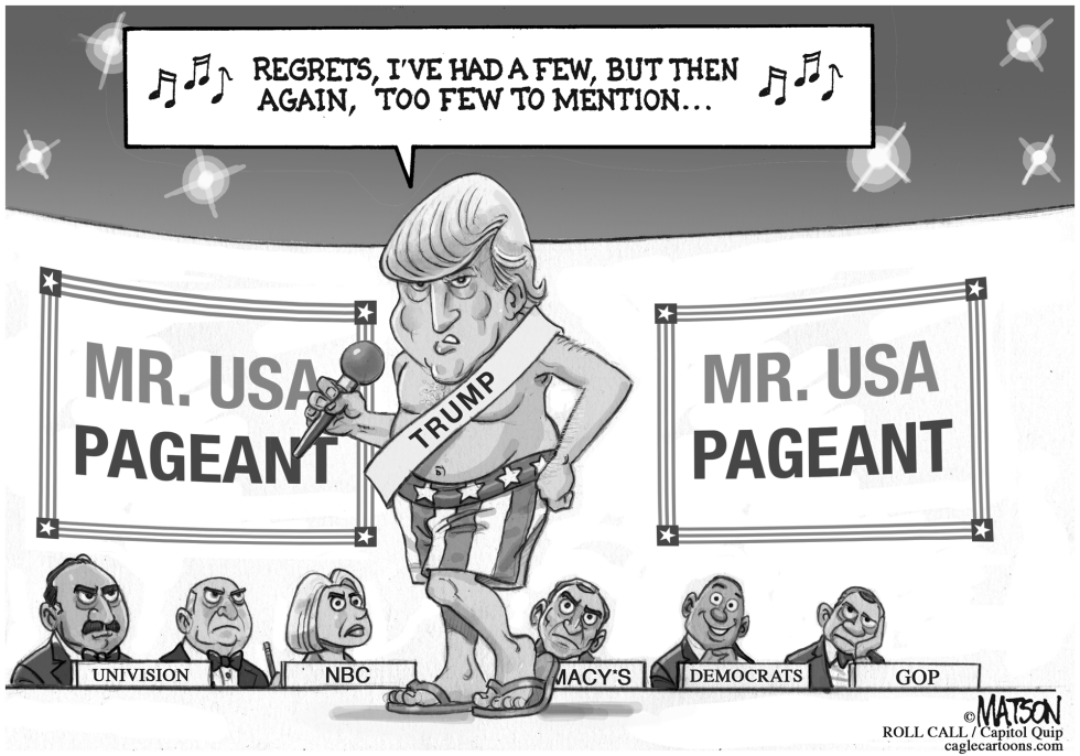 Donald Trump is Mr USA