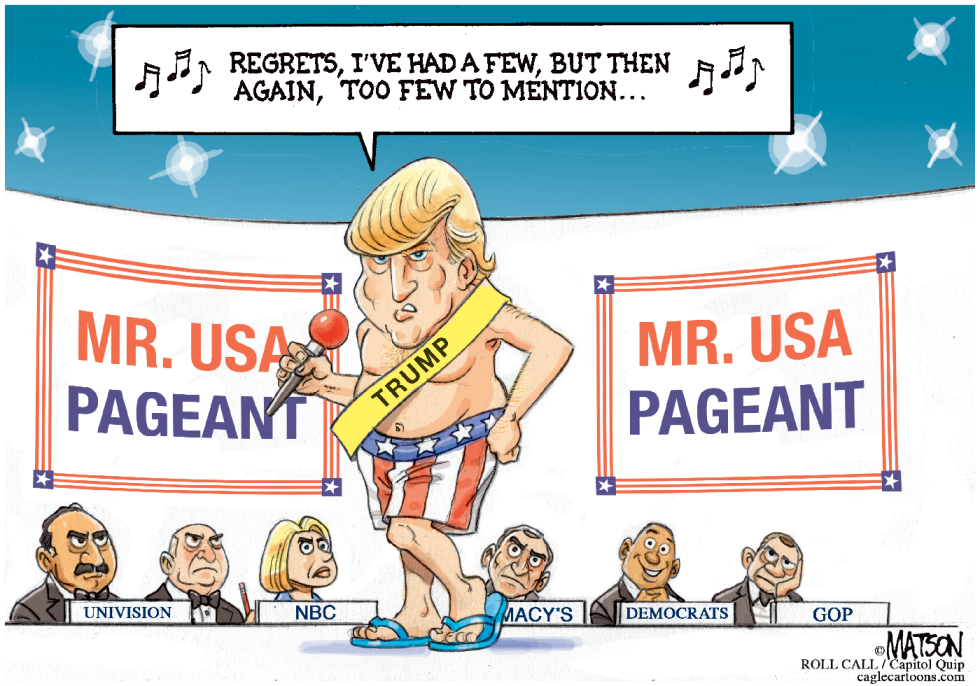Donald Trump is Mr USA-COLOR