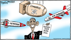 IRAN NUCLEAR DEAL by Bob Englehart