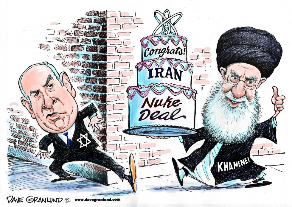  IRAN NUKE DEAL AGREEMENT by Dave Granlund