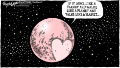 PLUTO by Bob Englehart