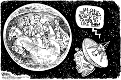 STONE MOUNTAIN PLUTO by Rick McKee