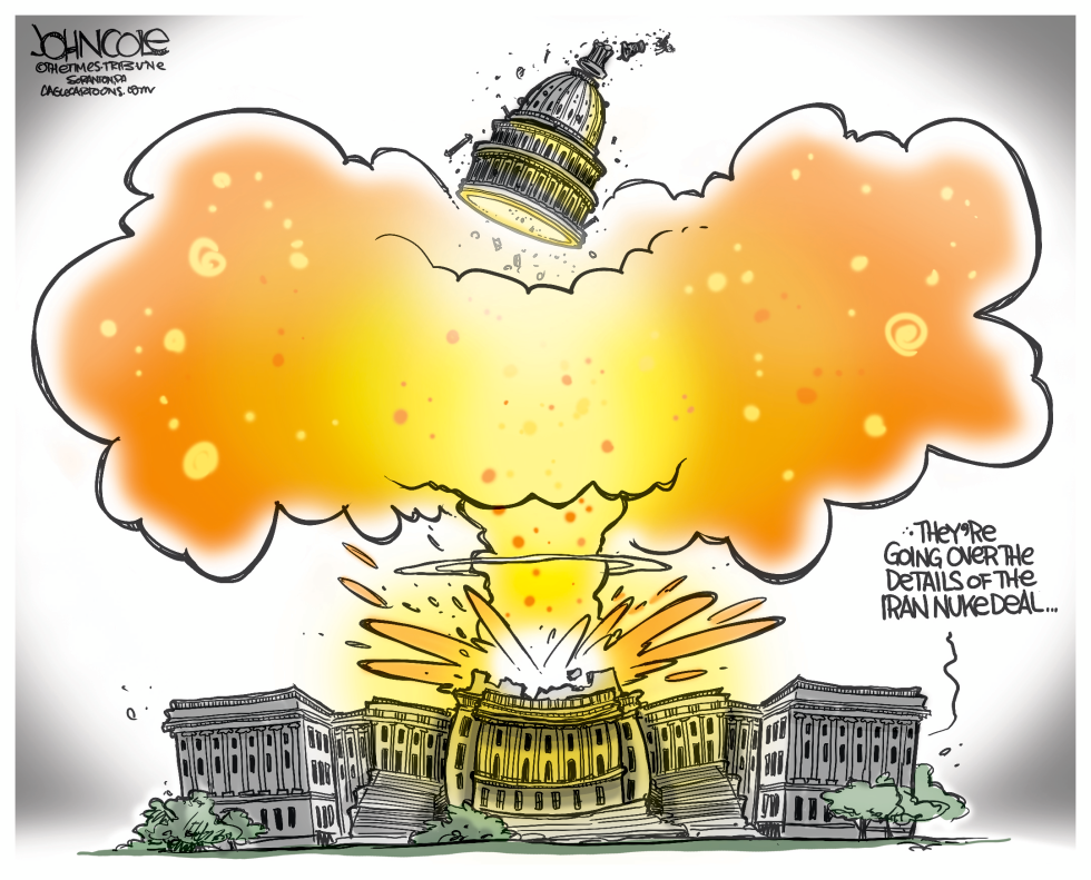 Iran nukes reaction COLOR