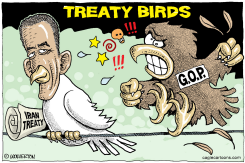 TREATY BIRDS  by Monte Wolverton