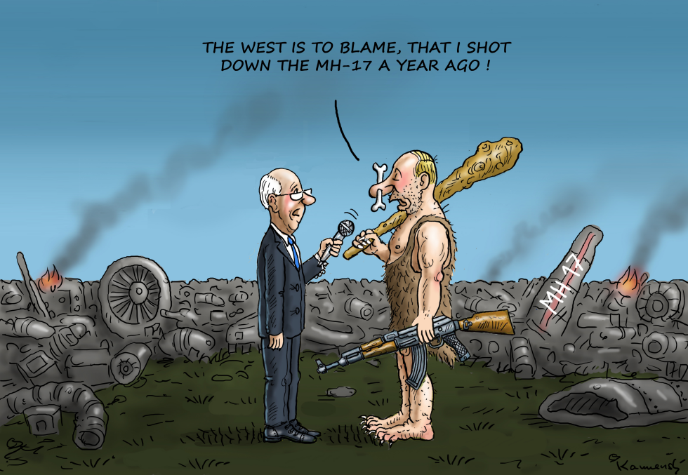 MH-17 a year ago