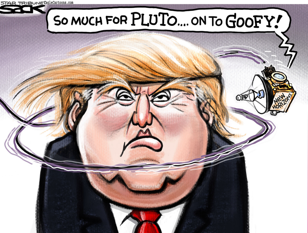  SPACY TRUMP by Steve Sack