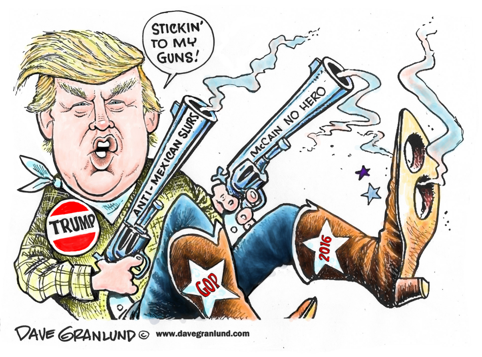 Trump and McCain remarks