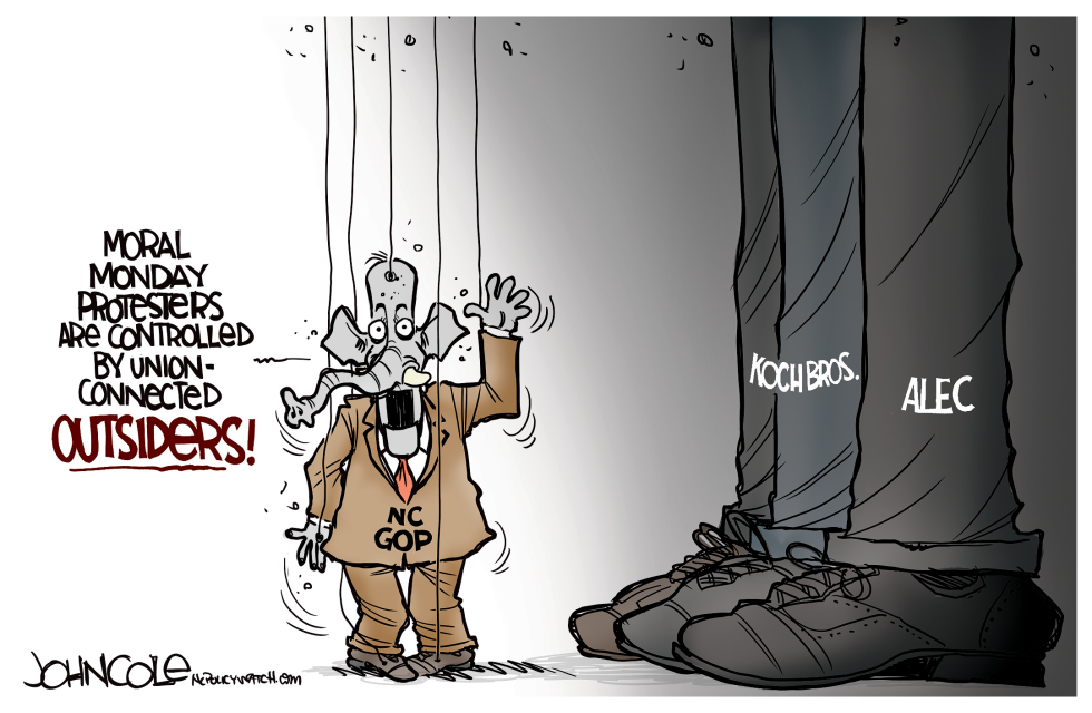 LOCAL NC -- GOP Koch Brothers and ALEC COLOR