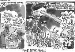 FAKE NEWS PANIC by Pat Bagley