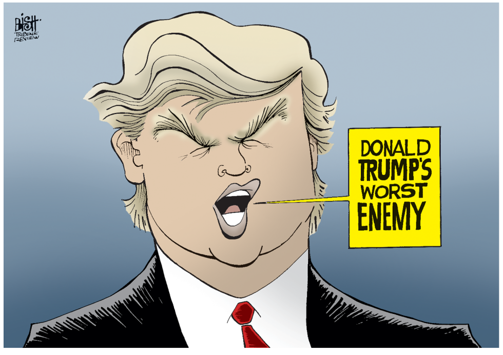 TRUMP'S MOUTH, COLOR