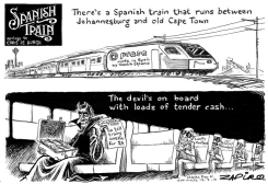 SPANISH TRAIN by Zapiro