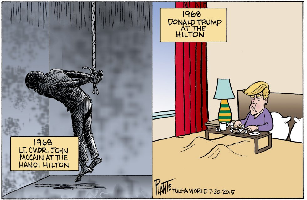 Donald Trump at the Hilton