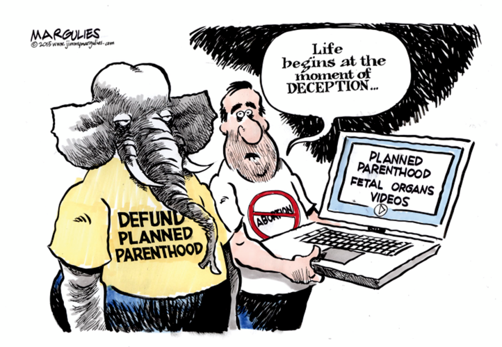 Planned Parenthood videos color