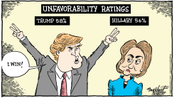 UNFAVORABILITY-  by Bob Englehart